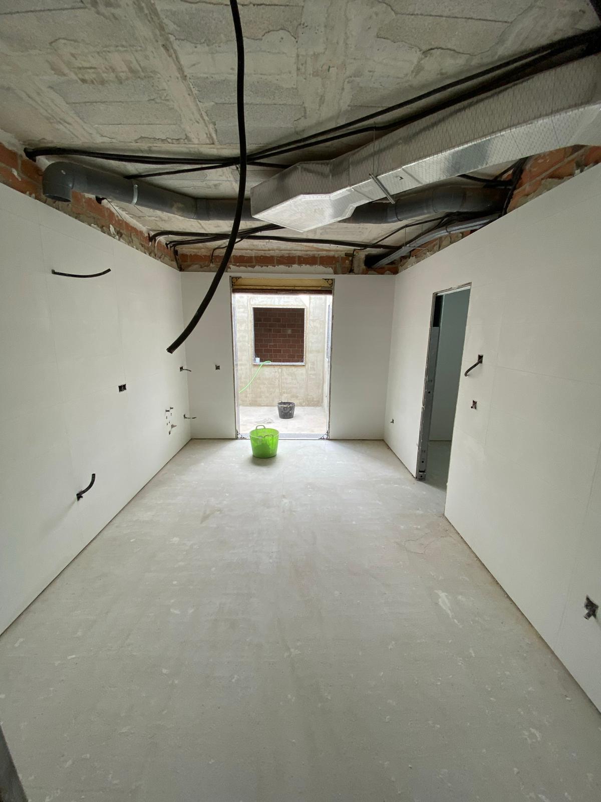 Reforma interior en fase de instalaciones